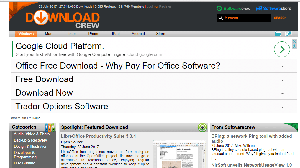 Download Windows Software