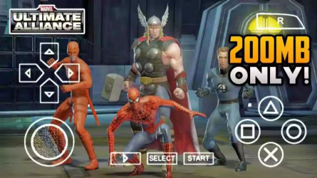 Marvel Ultimate Alliance ISO PPSSPP