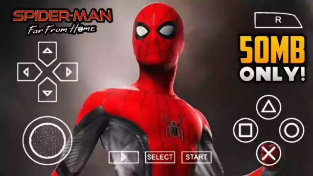 Spider-Man Far From Home PSP ISO 50MB